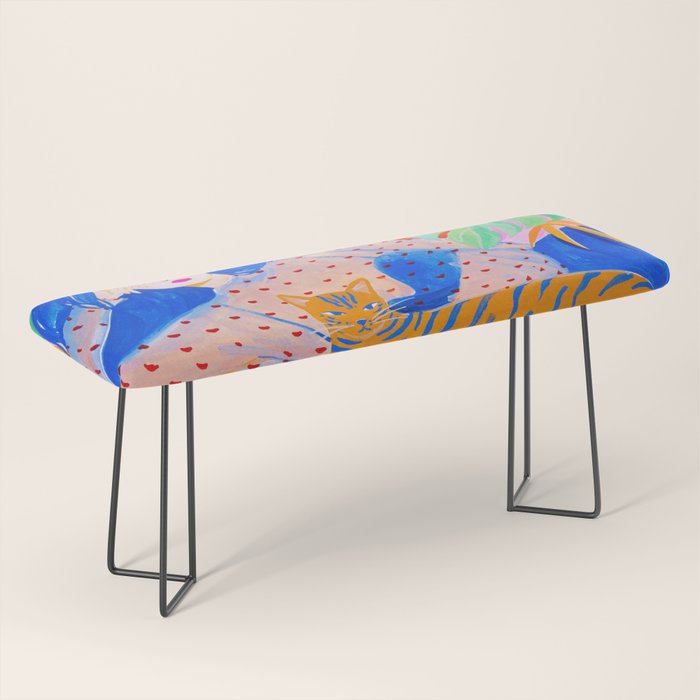 Relaxing with Cat Bench Gallery Image 1
