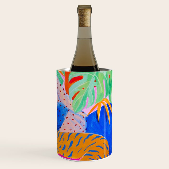 Relaxing with Cat Wine Chiller Gallery Image 3