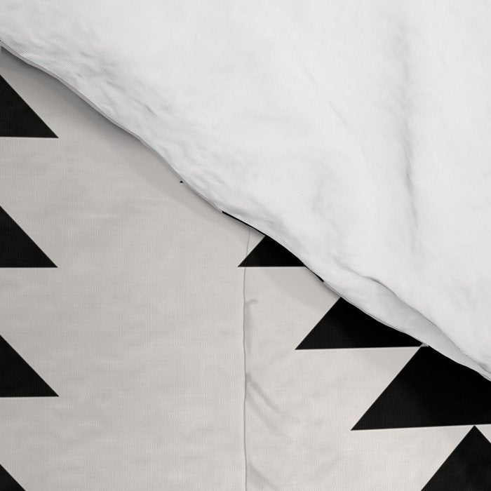 GEO PANEL WHITE Comforter Gallery Image 4