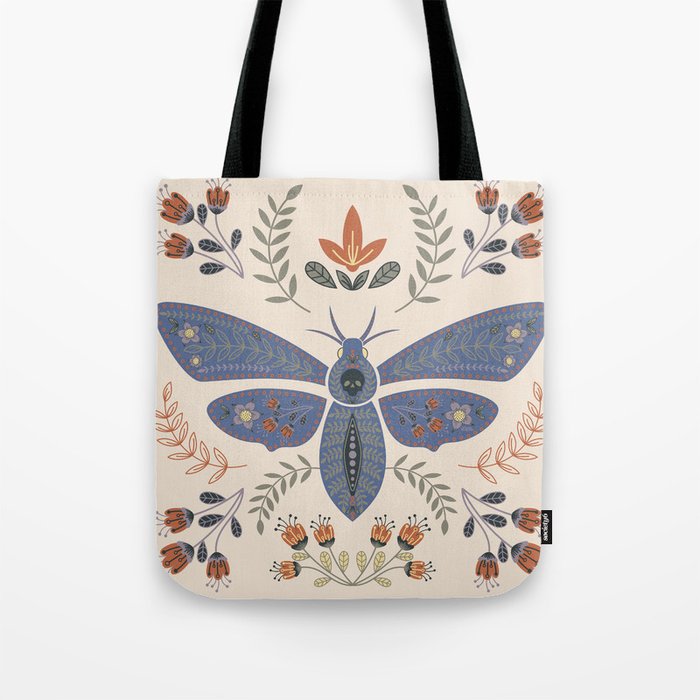 Magical Death Head Moth Tote Bag Gallery Image 1