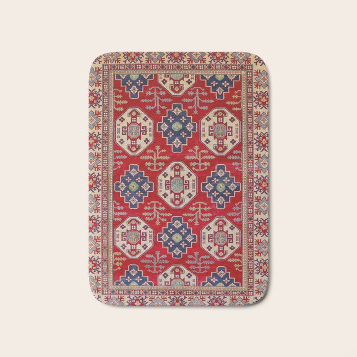 Red Forest Path Bath Mat Gallery Image 1