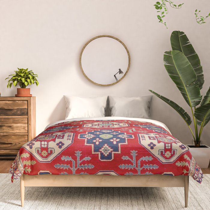 Red Forest Path Comforter Gallery Image 3