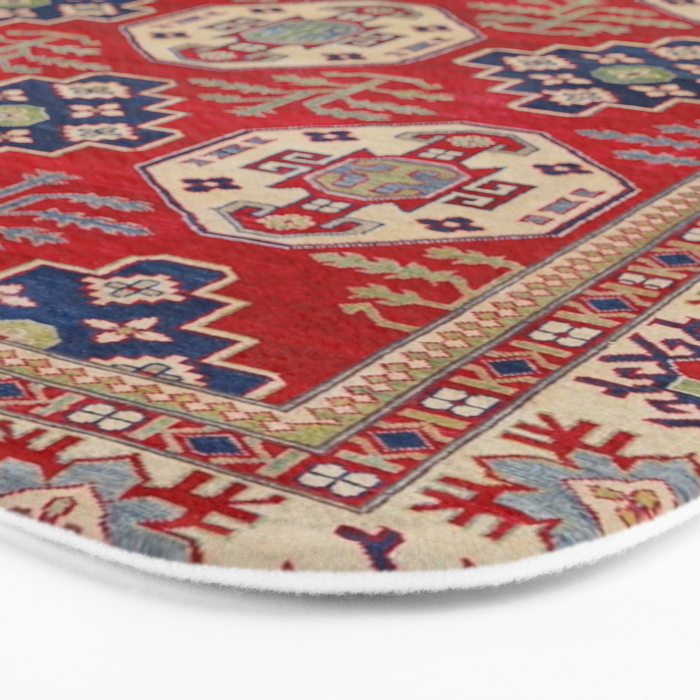 Red Forest Path Bath Mat Gallery Image 3