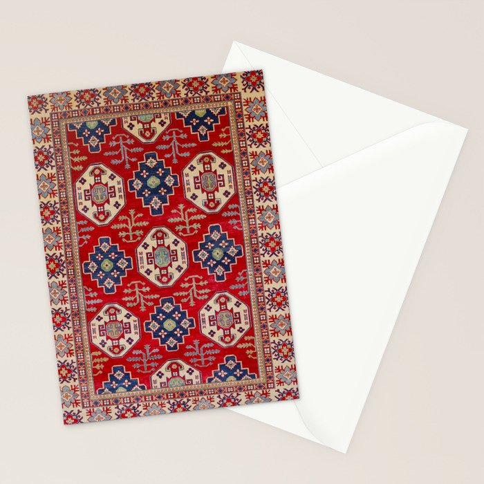 Red Forest Path Stationery Card Gallery Image 2