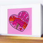 Libra Valentine Wall Mural Gallery Image 2