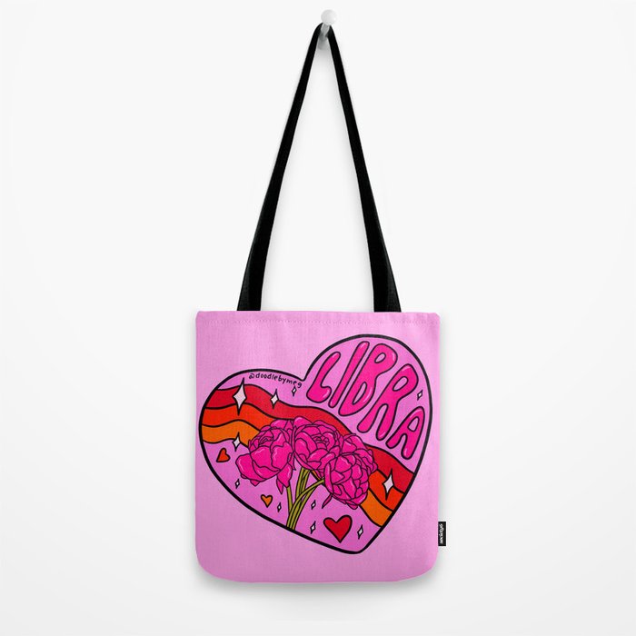 Libra Valentine Tote Bag Gallery Image 2