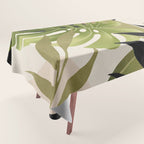 Abstract Art Tropical Leaves 69 Tablecloth Gallery Image 1