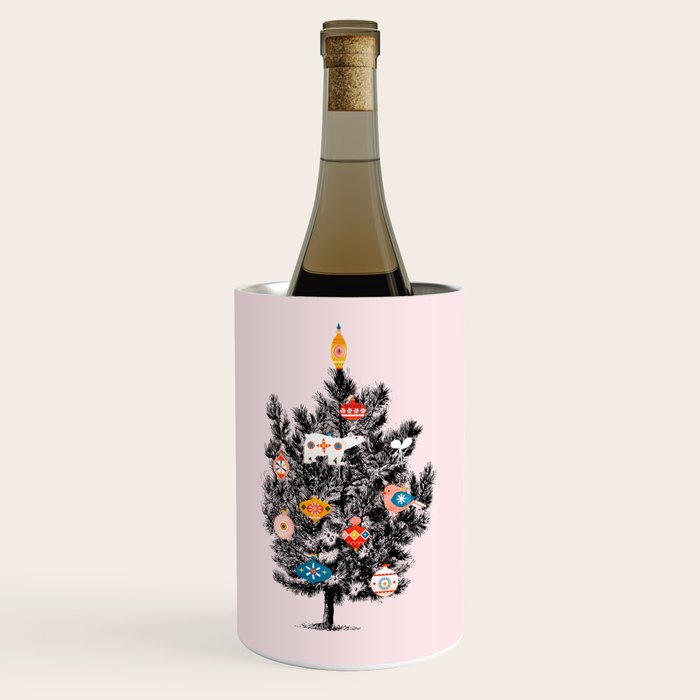 Retro Christmas tree no3 Wine Chiller Gallery Image 1