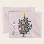 Retro Christmas tree no3 Placemat Gallery Image 1