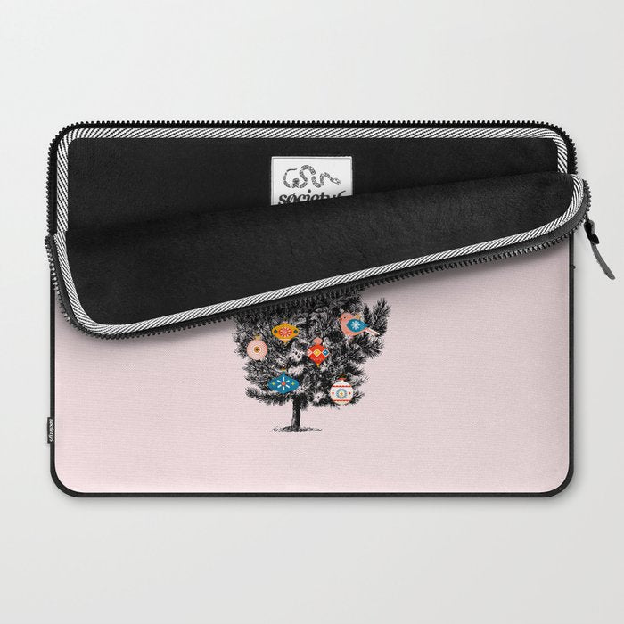 Retro Christmas tree no3 Laptop Sleeve Gallery Image 2