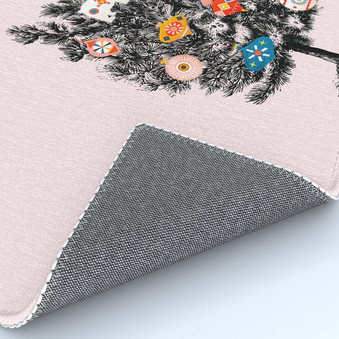 Retro Christmas tree no3 Rug Gallery Image 4