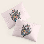 Retro Christmas tree no3 Pillow Sham Gallery Image 3