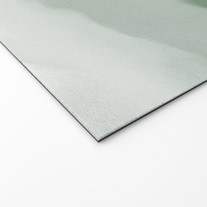 Forest Green Watercolor Ombre (green/white) Welcome Mat Gallery Image 2
