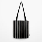 Minimal Triangles - Black & White II Tote Bag Gallery Image 2