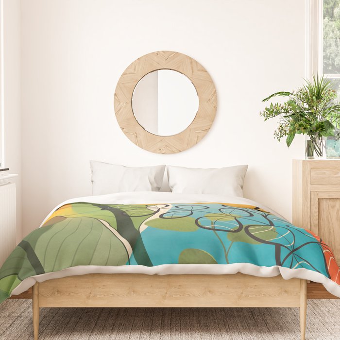 Peaceful Garden Feelings 05 Duvet Cover Gallery Image 3