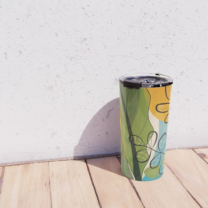 Peaceful Garden Feelings 05 Travel Mug Gallery Image 4