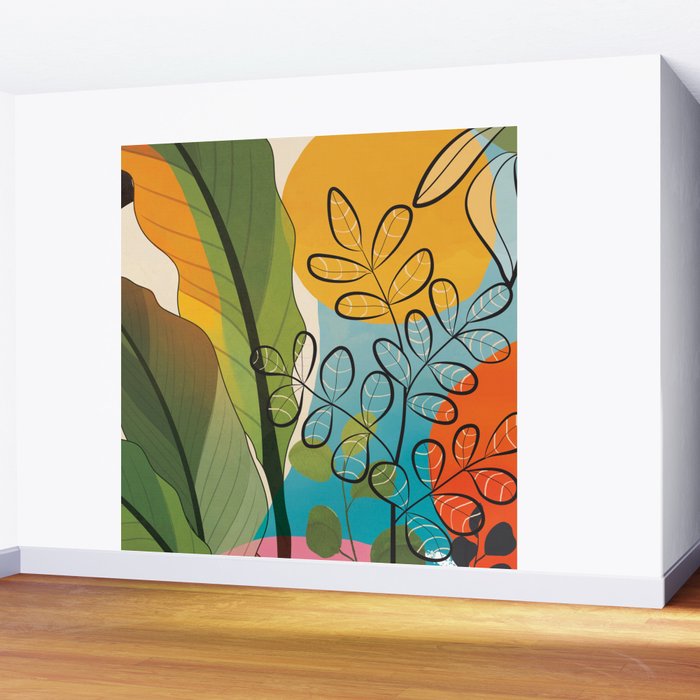 Peaceful Garden Feelings 05 Wall Mural Gallery Image 2