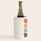 Merry typography Wine Chiller Gallery Image 2