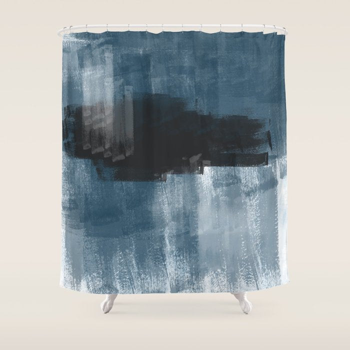 Abstract wall art, Shower Curtain Gallery Image 1