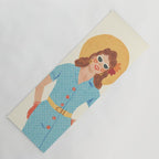Pinup girl Yoga Mat Gallery Image 1