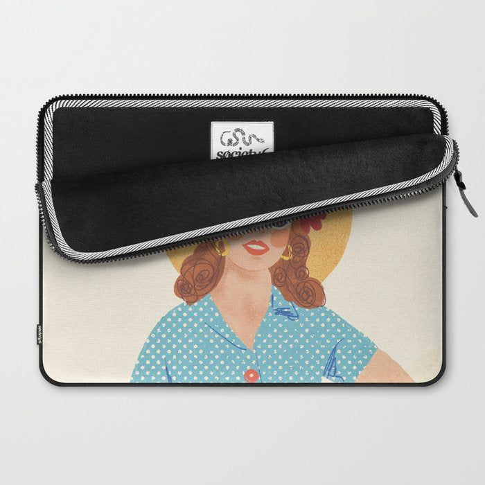 Pinup girl Laptop Sleeve Gallery Image 2