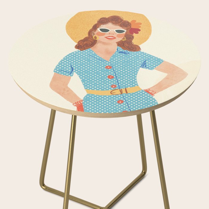 Pinup girl Side Table Gallery Image 2
