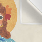 Pinup girl Wall Tapestry Gallery Image 3