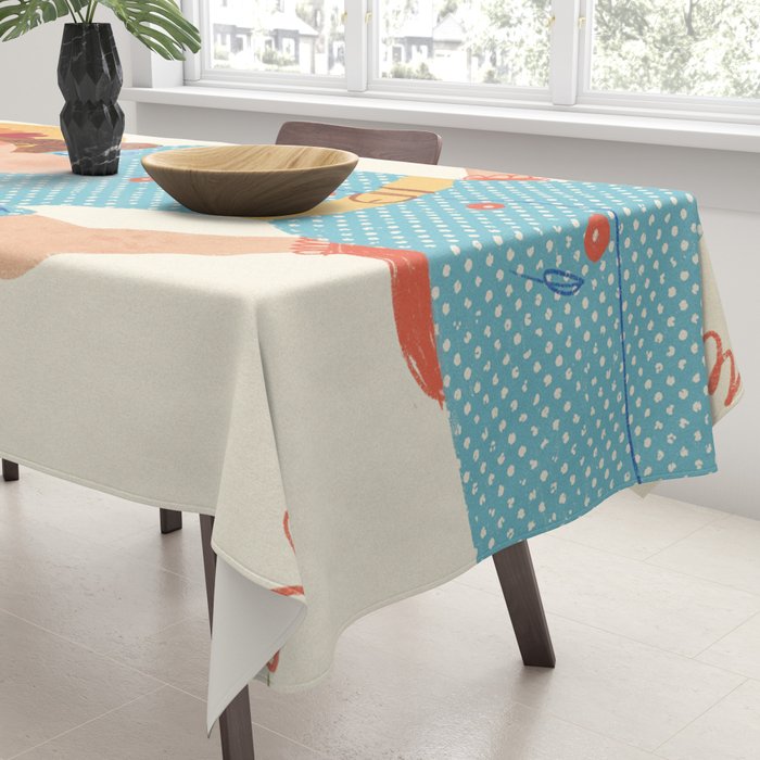 Pinup girl Tablecloth Gallery Image 3