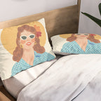 Pinup girl Pillow Sham Gallery Image 2