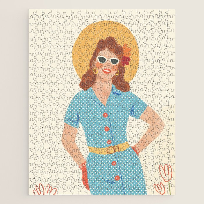 Pinup girl Jigsaw Puzzle Gallery Image 1