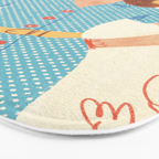 Pinup girl Bath Mat Gallery Image 3