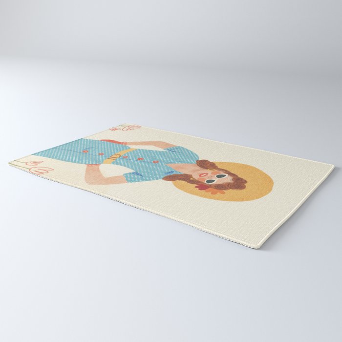 Pinup girl Rug Gallery Image 3