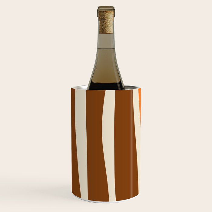 Mid Century Modern Abstract Kwaito Contemporary Pattern Wine Chiller Gallery Image 2
