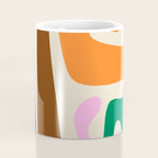 Mid Century Modern Abstract Kwaito Contemporary Pattern Coffee Mug Gallery Image 4