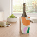 Mid Century Modern Abstract Kwaito Contemporary Pattern Wine Chiller Gallery Image 4