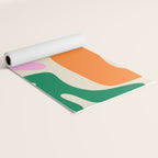 Mid Century Modern Abstract Kwaito Contemporary Pattern Yoga Mat Gallery Image 2