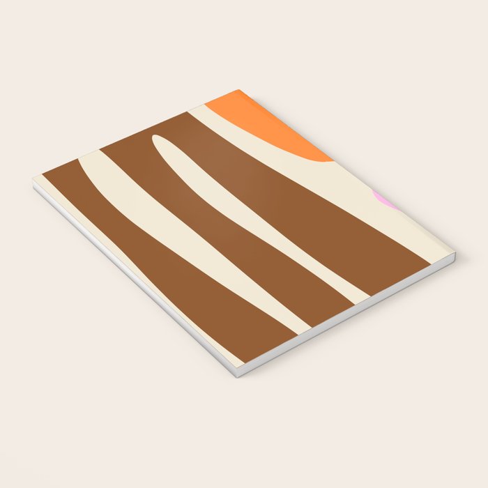 Mid Century Modern Abstract Kwaito Contemporary Pattern Notebook Gallery Image 3