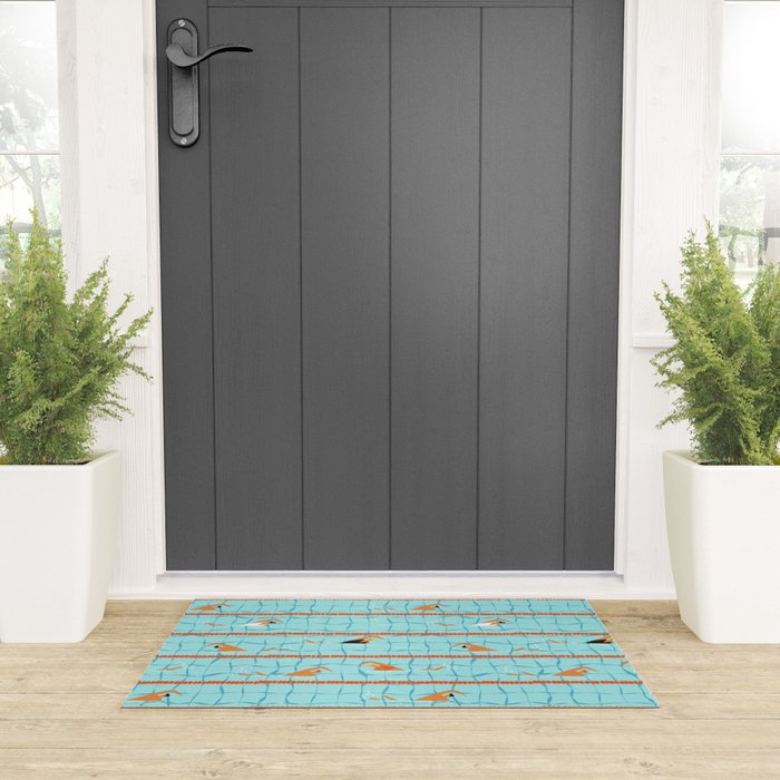 Swimming pool Welcome Mat Gallery Image 3