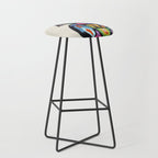 Bejeweled Compass Stool Gallery Image 1