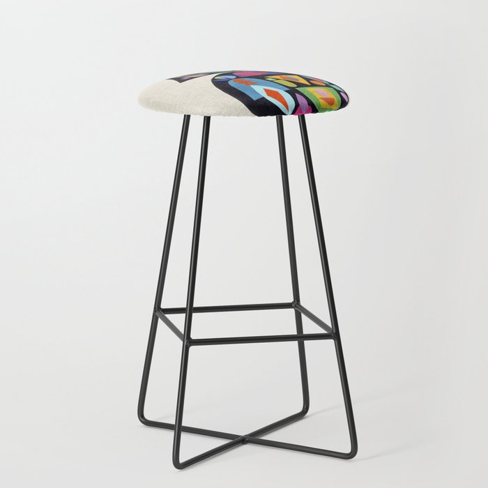 Bejeweled Compass Stool Gallery Image 1