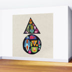 Bejeweled Compass Wall Mural Gallery Image 2