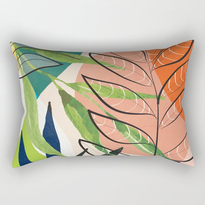 Peaceful Garden Feelings 10 Rectangular Pillow Gallery Image 2