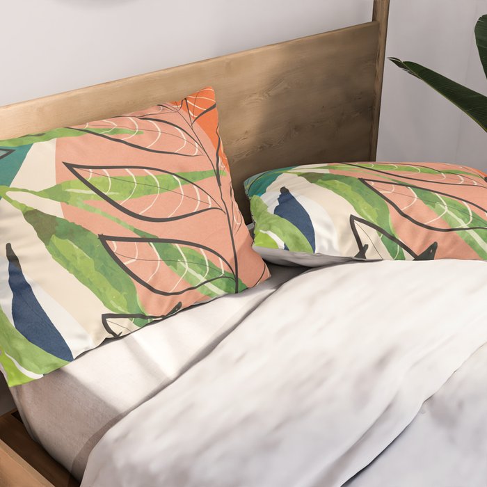 Peaceful Garden Feelings 10 Pillow Sham Gallery Image 2