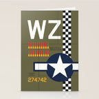 Aircraft Markings - USA P-47 Stationery Card Gallery Image 2