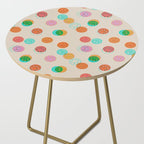 Happy Face Stamp Print Side Table Gallery Image 2