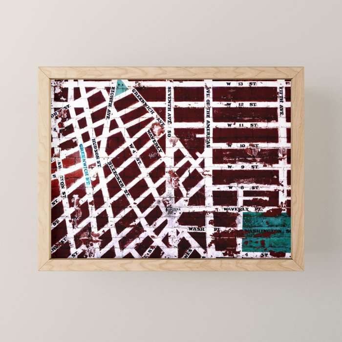 Greenwich Village Mini Art Print Gallery Image 1