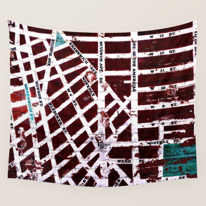 Greenwich Village Wall Tapestry Gallery Image 4
