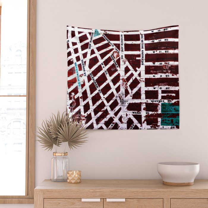 Greenwich Village Wall Tapestry Gallery Image 2