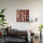 Greenwich Village Wood Wall Art Gallery Image 2