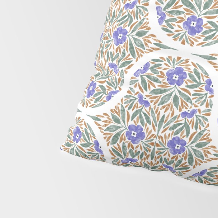 Elegant Flora Artistry Pillow Sham Gallery Image 4